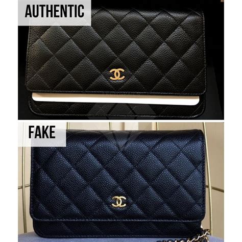 how to spot a fake chanel wallet on chain|chanel knock off wallet.